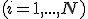 \lambda _i  \ge 0\;\;(i = 1,...,N)