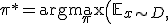 \pi^* = \arg\max_\pi \left( \mathbb{E}_{x\sim D,\; y\sim \pi(\cdot|x)} [r(x,y)] - \beta D_{KL}(\pi(y|x)\|\pi_{\mathrm{ref}}(y|x)) \right)