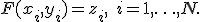 F(x_i,y_i) = z_i,\quad i=1,\ldots,N.