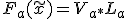 F_a(\tilde{x})=V_{a^*}L_a