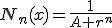 N_n(x)=\frac{1}{A+r^n}